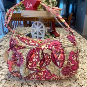 Vera Bradley Paisley Meets Plaid Small Purse